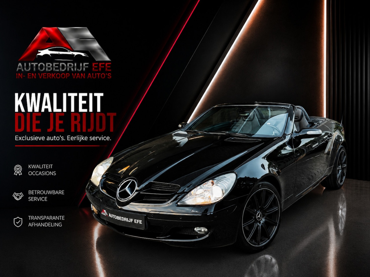 Mercedes-Benz SLK-klasse - 200 K. Airco*Leer*Stlvrmng - AutoWereld.nl