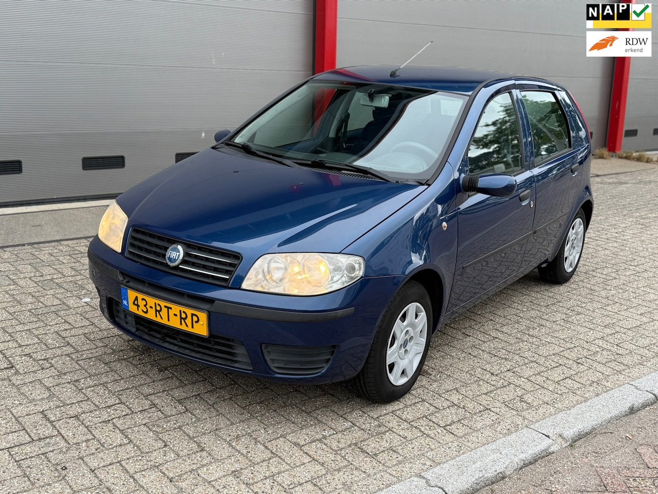 Fiat Punto - 1.2 Navigator | LAGE KM ! AIRCO | - AutoWereld.nl