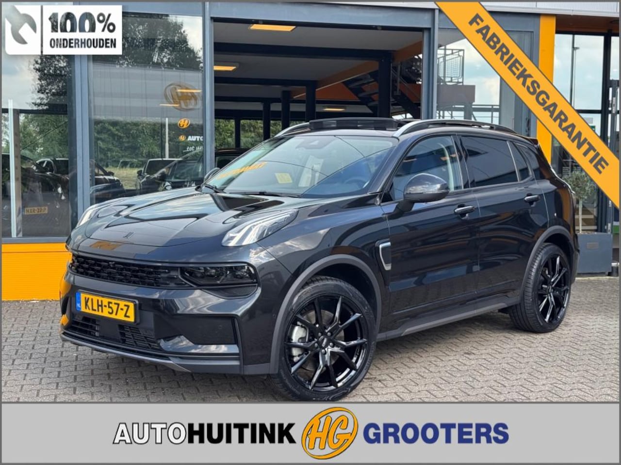 Lynk & Co 01 - 1.5 PHEV Hybrid 261 pk - Black Edition - panoramadak - 360 camera - AutoWereld.nl