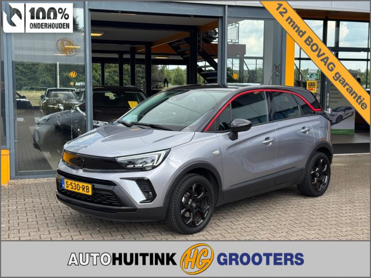 Opel Crossland - 1.2 Turbo GS Line - stoel/stuur verwarming - camera - carplay - AutoWereld.nl
