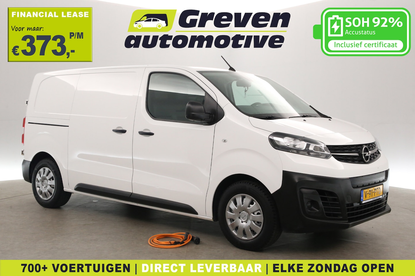 Opel Vivaro-e - L2H1 75 kWh | Snelladen | SOH 92% | Airco | Camera | Cruise | Carplay | 3 Zits - AutoWereld.nl