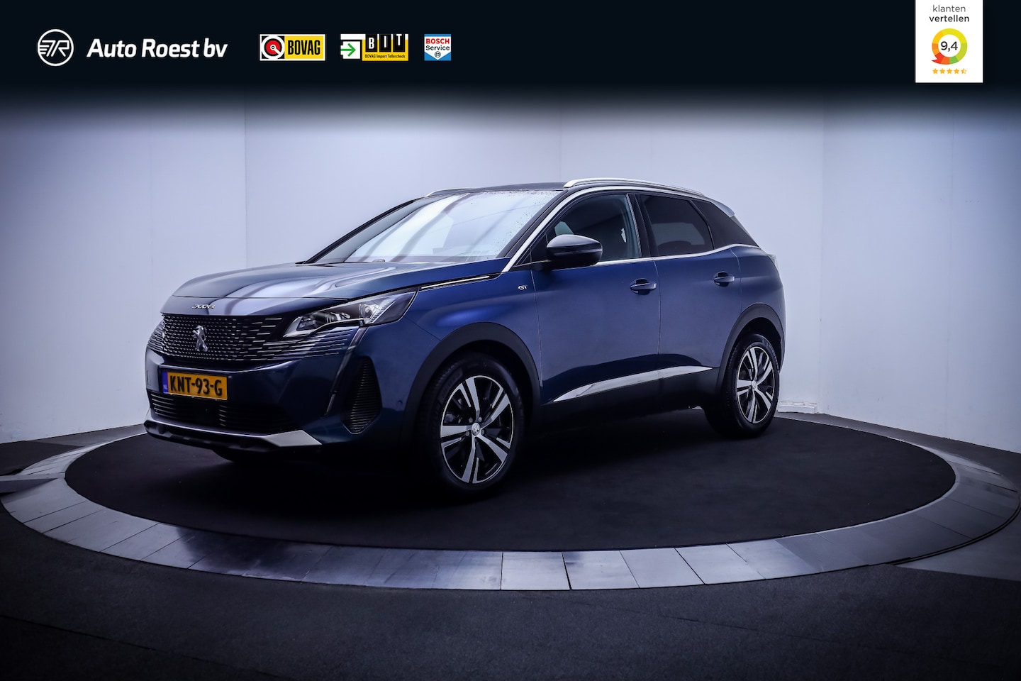 Peugeot 3008 - 1.2T Aut. GT Pack FULL LED | 360 CAM | ACC | CARPLAY | STOELVERW | BLINDSPOT | DAB | CLIMA - AutoWereld.nl