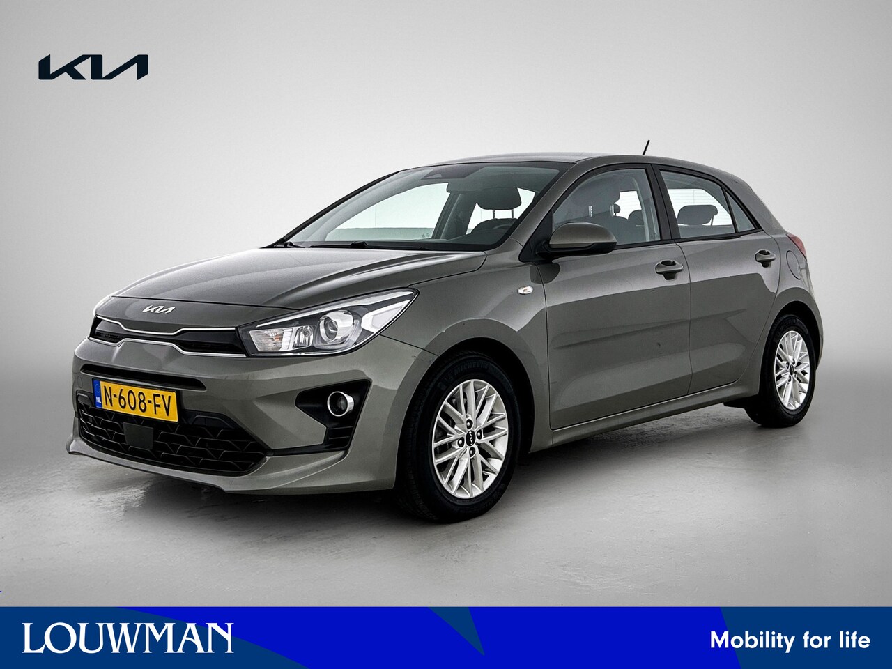 Kia Rio - 1.0 T-GDi MHEV DynamicLine | Parkeersensoren | Camera | Airco | - AutoWereld.nl