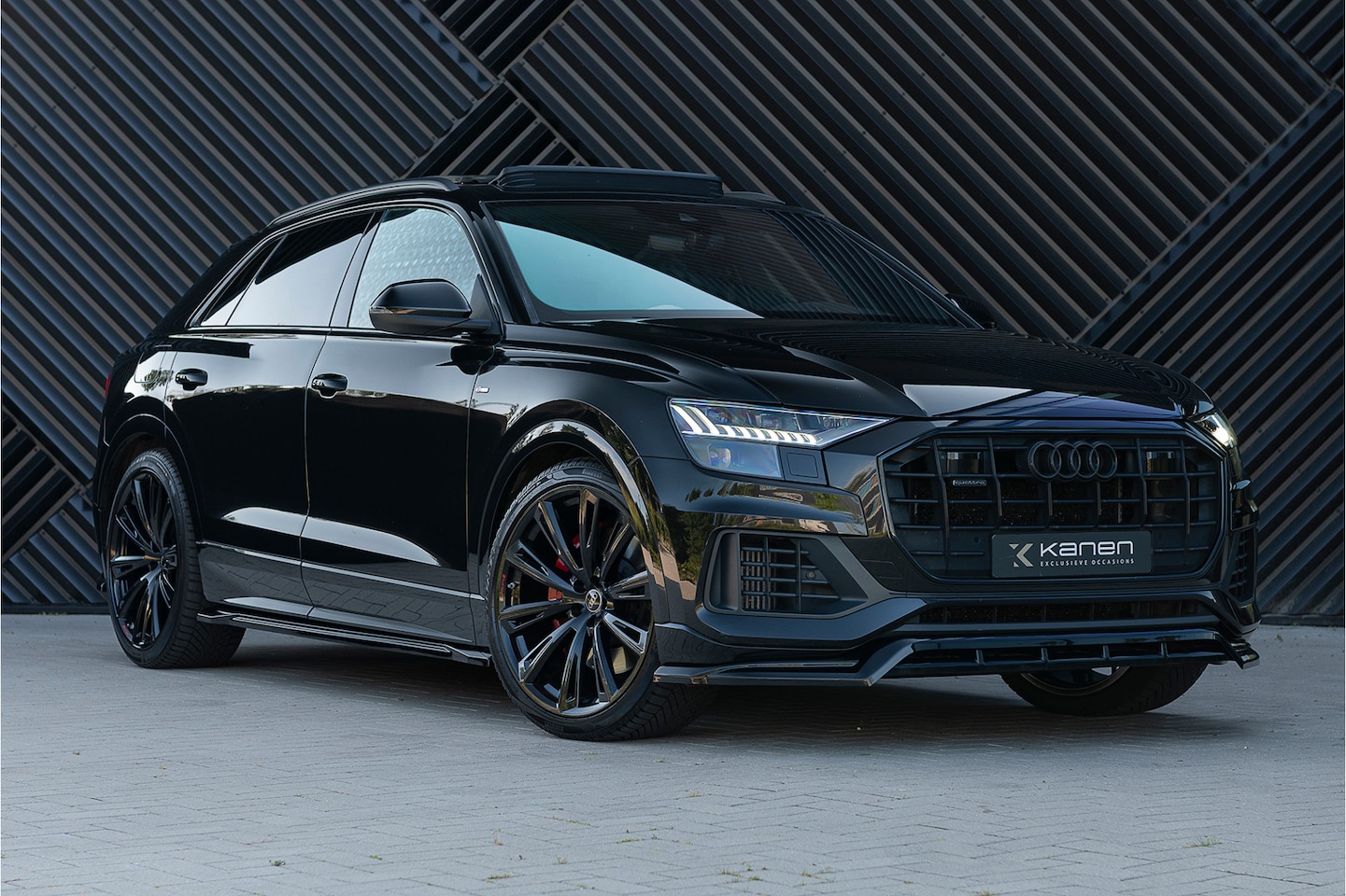 Audi Q8 - 55 TFSI e quattro ACC Pano Matrix Stoelvent B&O RS-Stoelen Softcl. Keyless Trekhaak - AutoWereld.nl