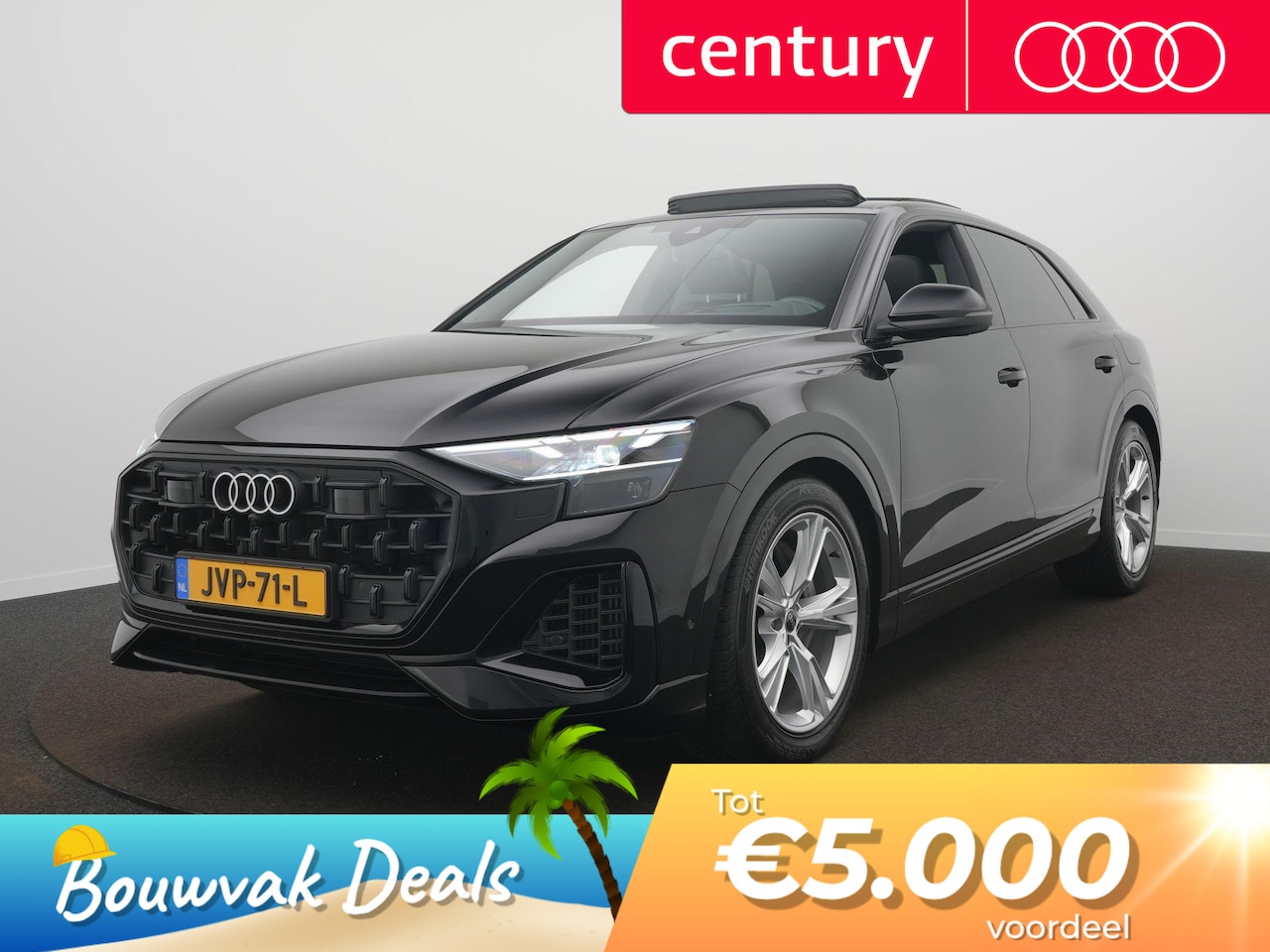 Audi Q8 - 55 TFSI e quattro Pro Line S | S Line | 360gr. camera | panoramadak | trekhaak | 21" - AutoWereld.nl