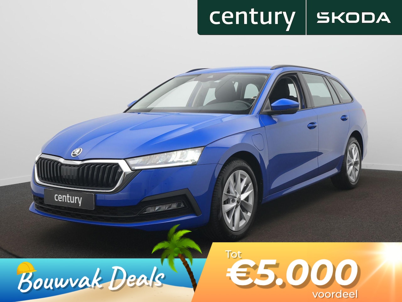 Skoda Octavia Combi - 1.4 TSI iV PHEV Business Edition / Climate / Cruise / LED - AutoWereld.nl