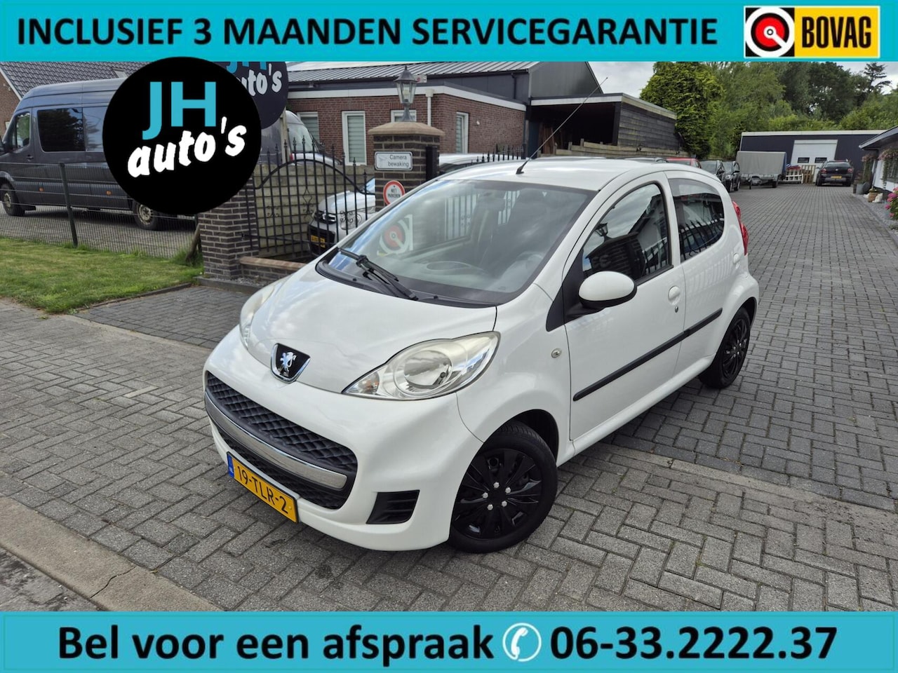 Peugeot 107 - 1.0-12V XS 5-DRS AIRCO | ELEKTR-PAKKET - AutoWereld.nl