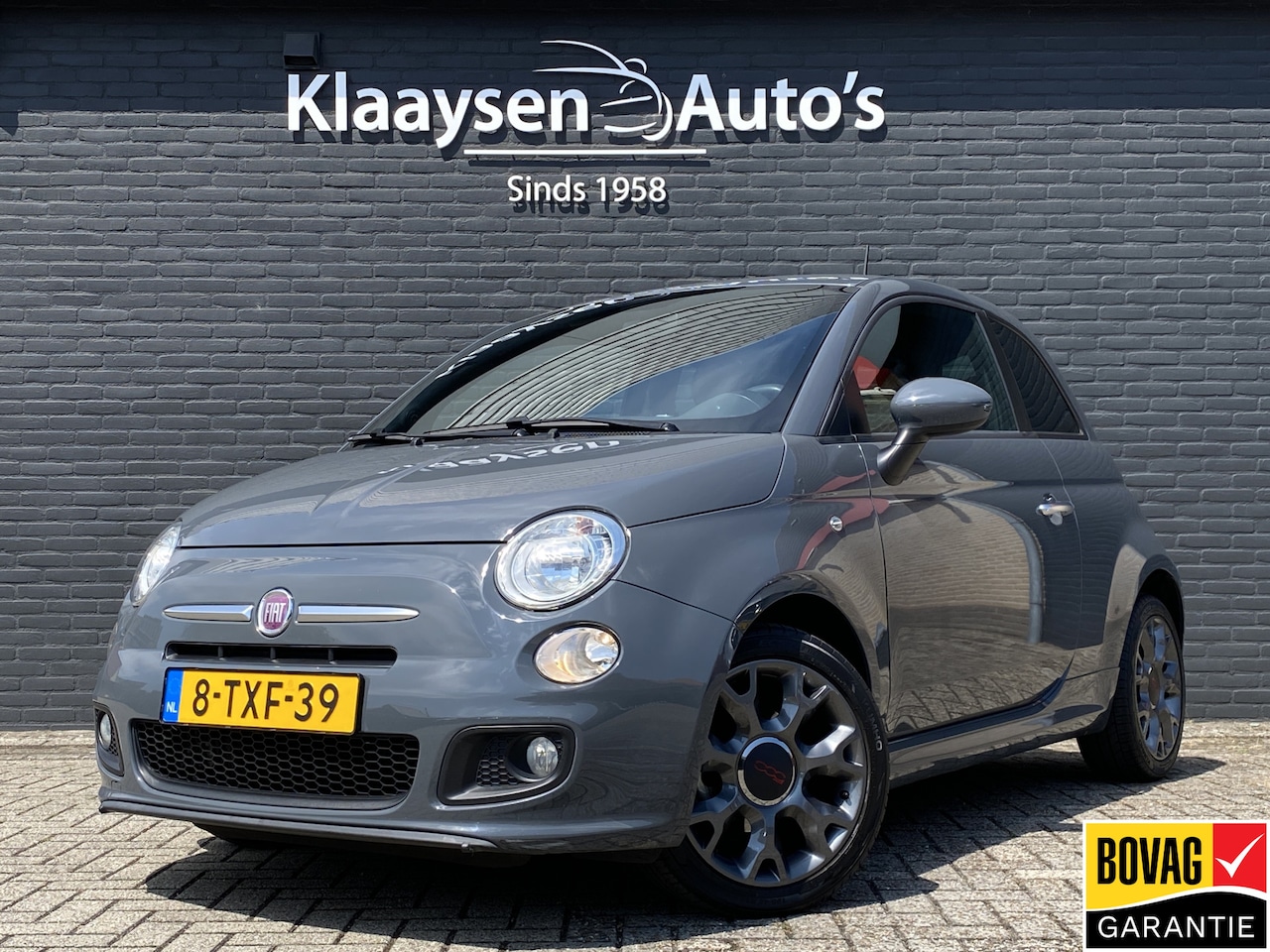 Fiat 500 - 0.9 TwinAir Turbo 500S | sportstoelen | airco | lichtmetalen velgen | bluetooth | 87.000 K - AutoWereld.nl