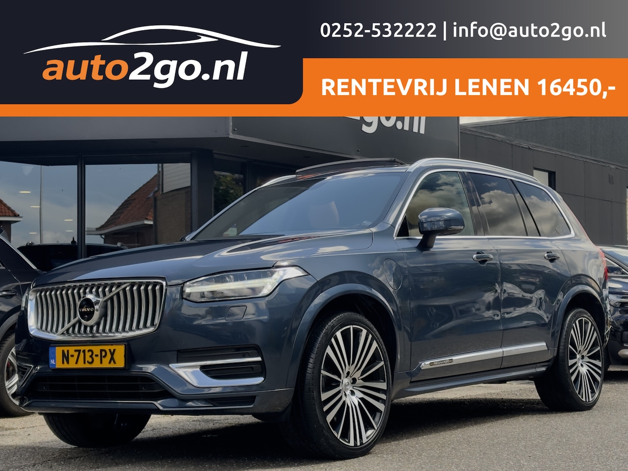 Volvo XC90 - 2.0 T8 AUT8 RECHARGE 7PERS AWD INSCRIPTION EXCLUSIVE PANODAK LEDER NAVI CAMERA DIGI-DASH A - AutoWereld.nl