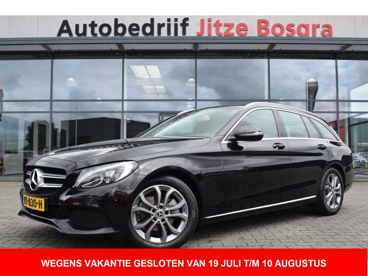 Mercedes-Benz C-klasse Estate - 180 Automaat Business Solution LED | Half Leder | Full Map Navi | Sportstoelen | 17 Inch L - AutoWereld.nl