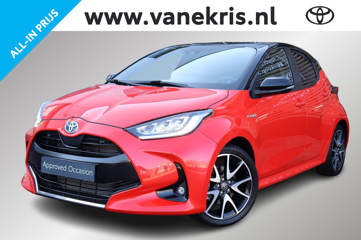Toyota Yaris - 1.5 Hybrid Launch Edition 1.5 Hybrid Launch Edition, Parkeersensoren , Navigatie , Stoelverwarming , Head-Up-Display - AutoWereld.nl