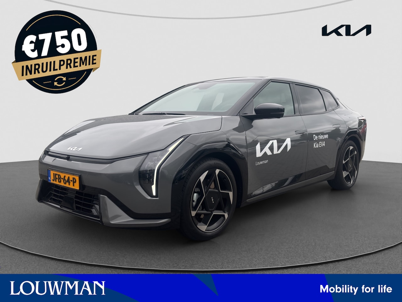 Kia EV4 Fastback - GT-PlusLine 81.4 kWh | DEMO | Beschikbaar in overleg | 750 inruilpremie - AutoWereld.nl