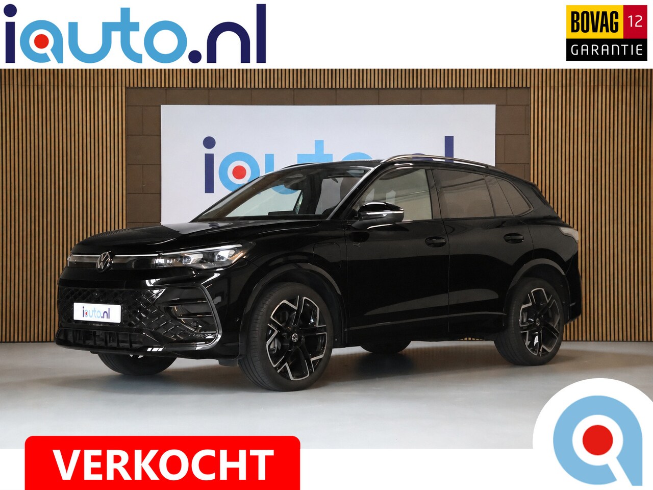 Volkswagen Tiguan - 1.5 eHybrid 272pk R-Line Black Style Pano/Leder/IQ.Light HD/360/Headup/HK/Keyless/ACC/DCC/ - AutoWereld.nl