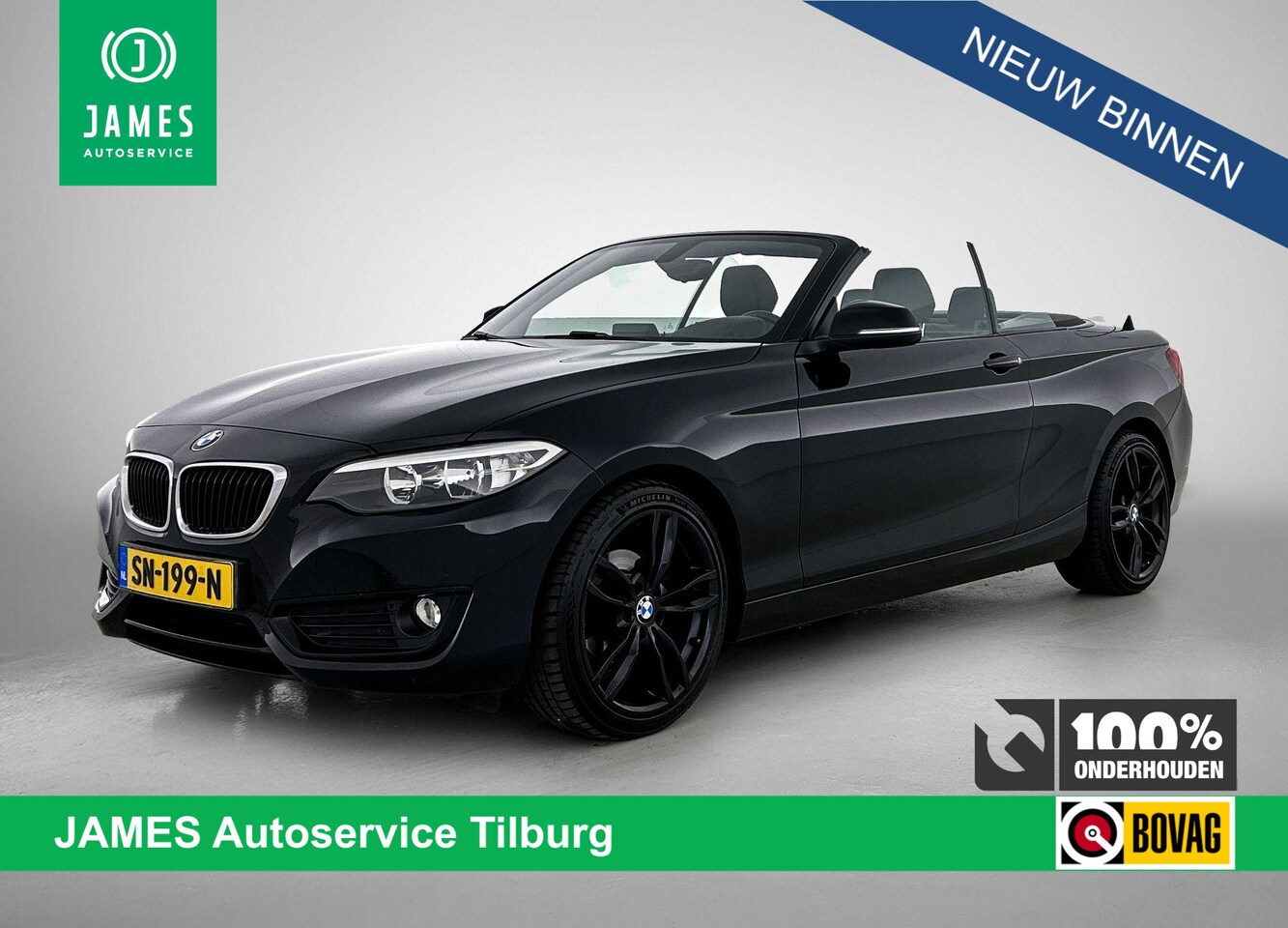 BMW 2-serie Cabrio - 218i Essential NAVI | STOF-LEDER | STOELVERWARMING - AutoWereld.nl