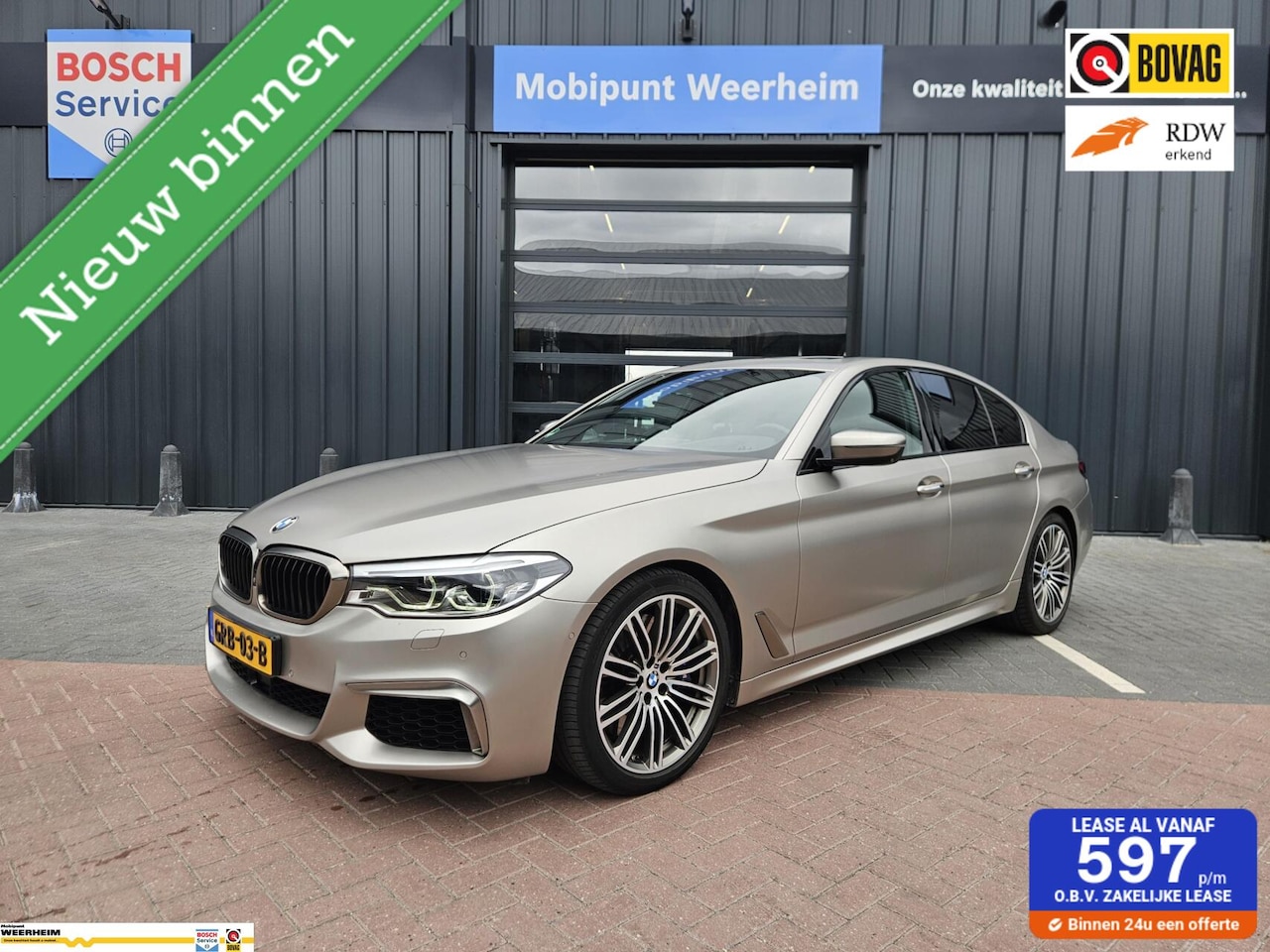 BMW 5-serie - M550i xDrive High Executive M550i xDrive High Executive NIEUWSTAAT! - AutoWereld.nl