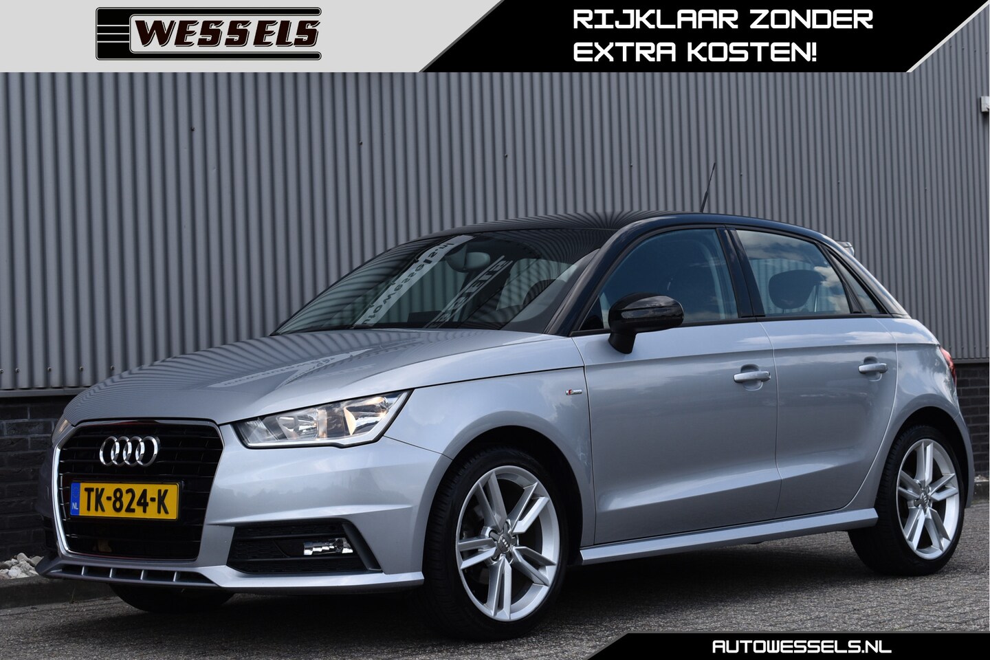 Audi A1 Sportback - 1.0 TFSI Adrenalin S-Line NL-auto, Cruise, Airco, 17 Inch, Navi, Bluetooth - AutoWereld.nl