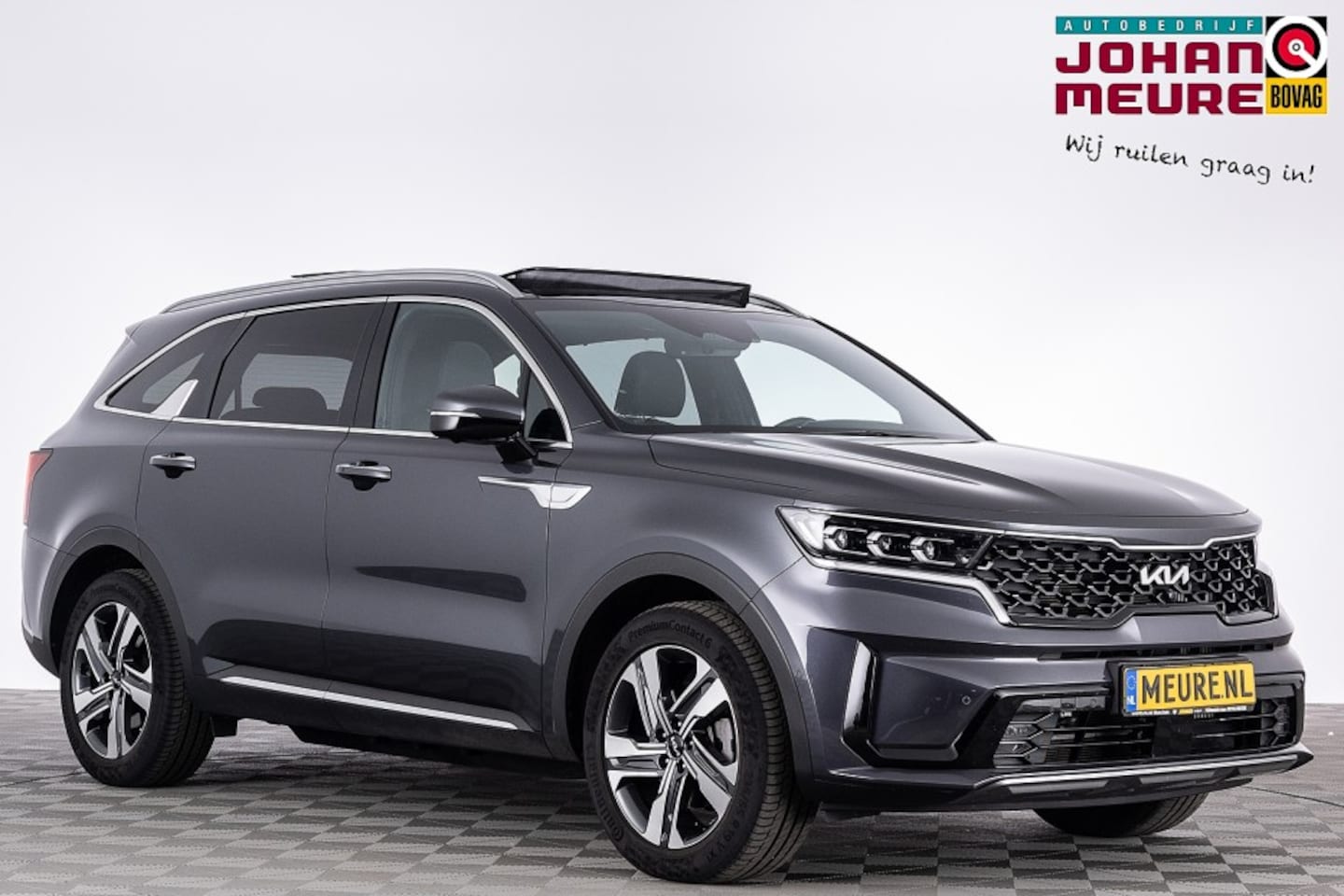 Kia Sorento - 1.6 T-GDI Plug-in Hybrid 4WD ExecutiveLine | PANORAMADAK | LEDER | Head-Up | LEDER | Stoel - AutoWereld.nl