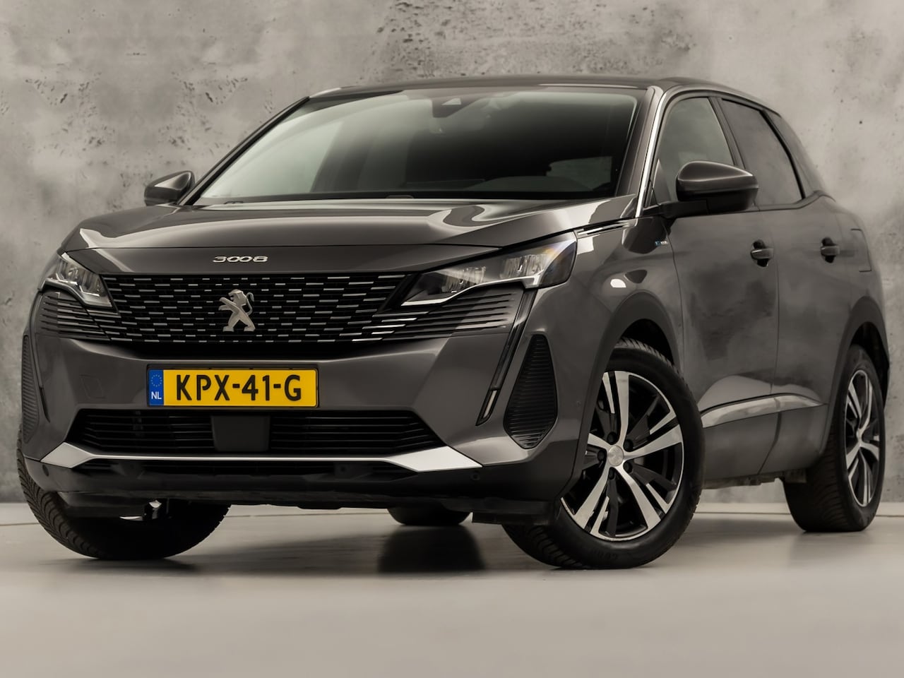 Peugeot 3008 - 1.6 HYbrid 225 Allure Sport 225Pk Automaat (APPLE CARPLAY, GROOT NAVI, 360 CAMERA, LEDER, - AutoWereld.nl