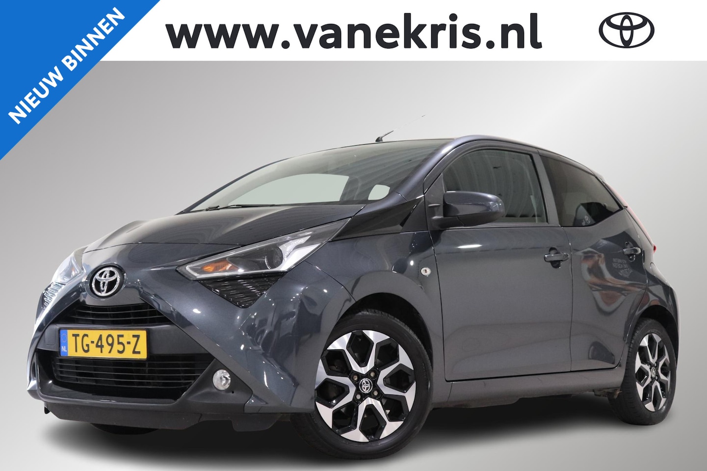 Toyota Aygo - 1.0 VVT-i x-clusiv 1.0 VVT-i x-clusiv, Apple Carplay / Android Auto, Subwoofer, LM Velgen, Camera! - AutoWereld.nl