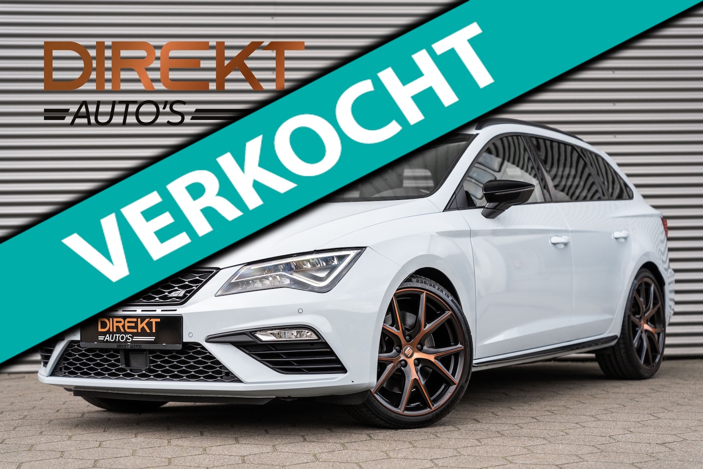 SEAT Leon ST - 2.0 TSI CUPRA 4DRIVE DYNAMIC GREY PANO BEATS - AutoWereld.nl