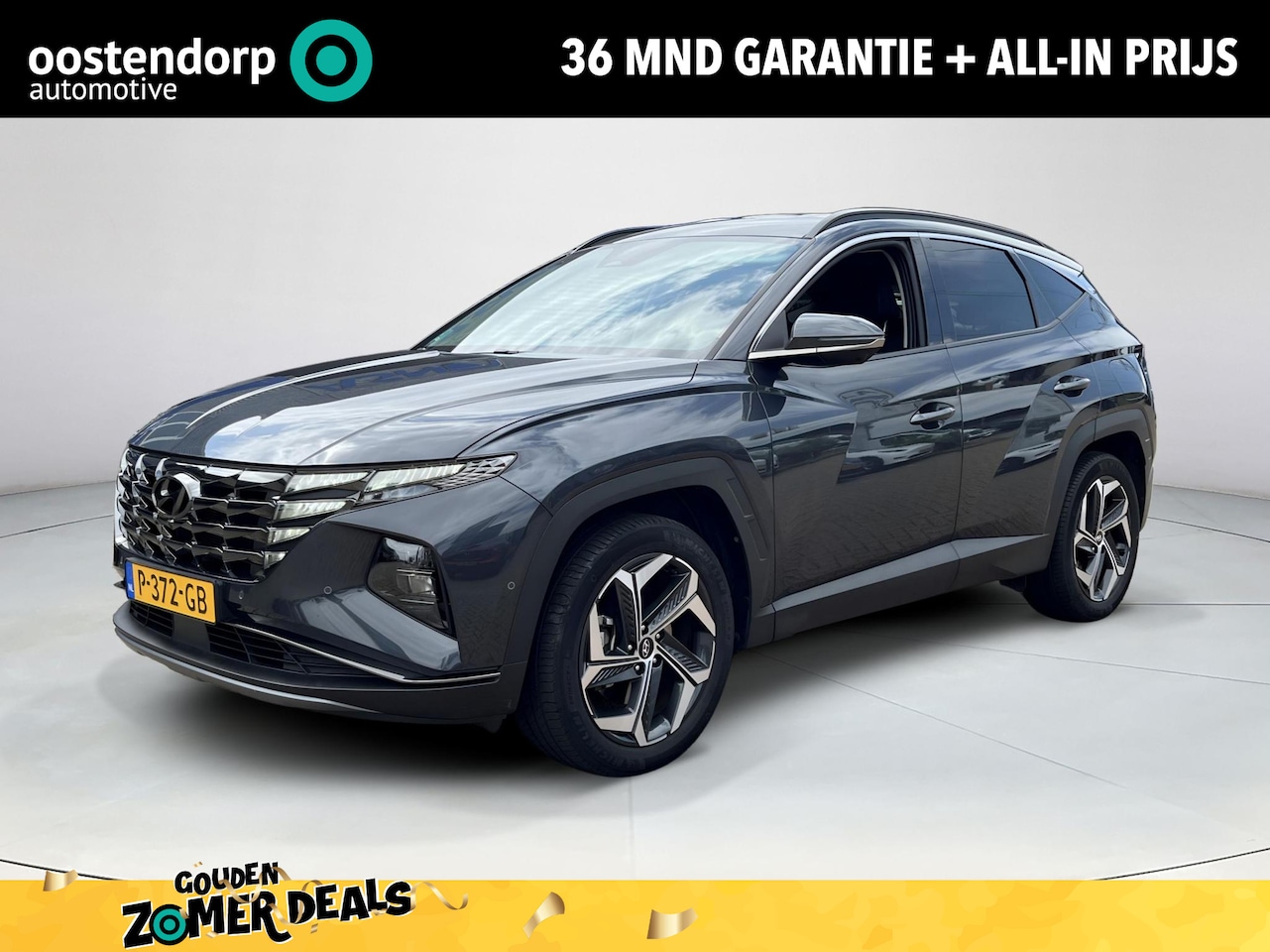 Hyundai Tucson - 1.6 T-GDI HEV Premium | Stuur & stoelverwarming | 360 camera | Rijklaarprijs! | - AutoWereld.nl