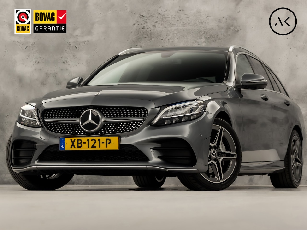 Mercedes-Benz C-klasse - 180 AMG Sport 156Pk Automaat (FACELIFT, VIRTUAL COCKPIT, APPLE CARPLAY, GROOT NAVI, 360 CA - AutoWereld.nl