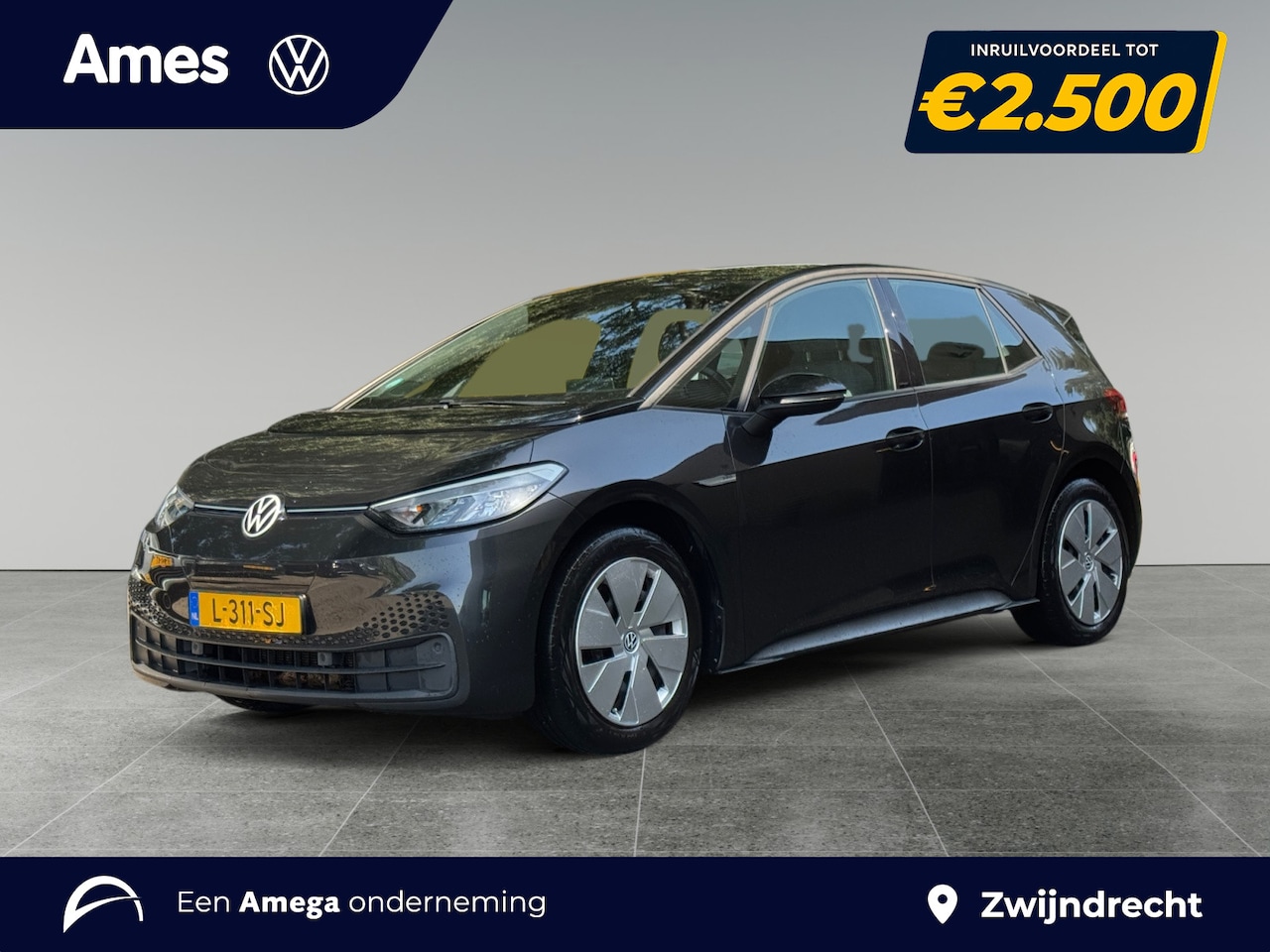 Volkswagen ID.3 - Life 58 kWh 204pk Parkeersensoren vóór en achter | Adaptive Cruise Control | Voorstoelen v - AutoWereld.nl