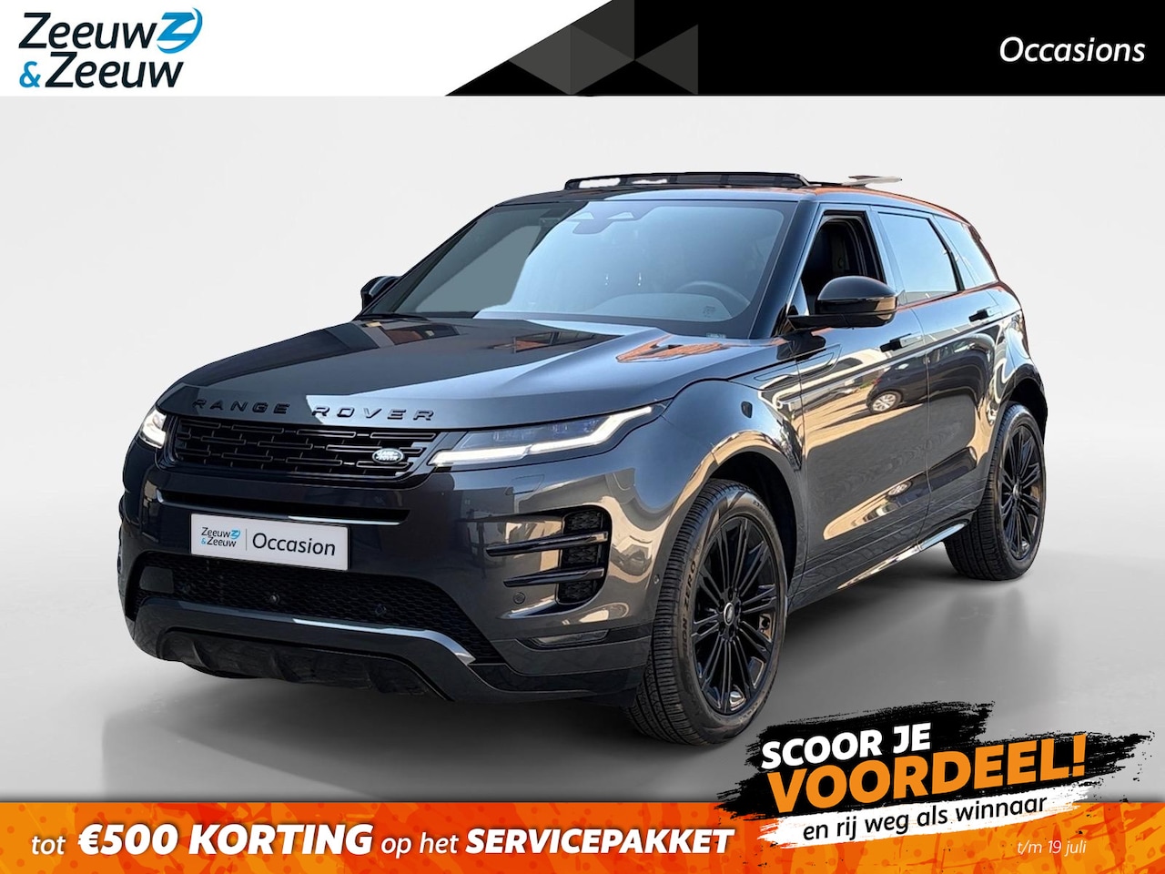 Land Rover Range Rover Evoque - 1.5 P270e PHEV AWD SE Dynamic Edition | Black Pack | Keramische coating | Panoramadak | Me - AutoWereld.nl