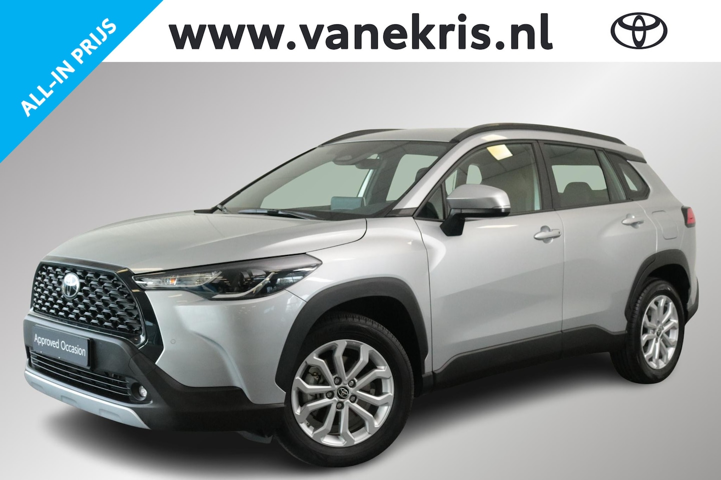 Toyota Corolla Cross - Hybrid 140 Style Limited, BSM, Parkeersensoren Stuur & Stoelverwarming, BSM, Sensoren! - AutoWereld.nl