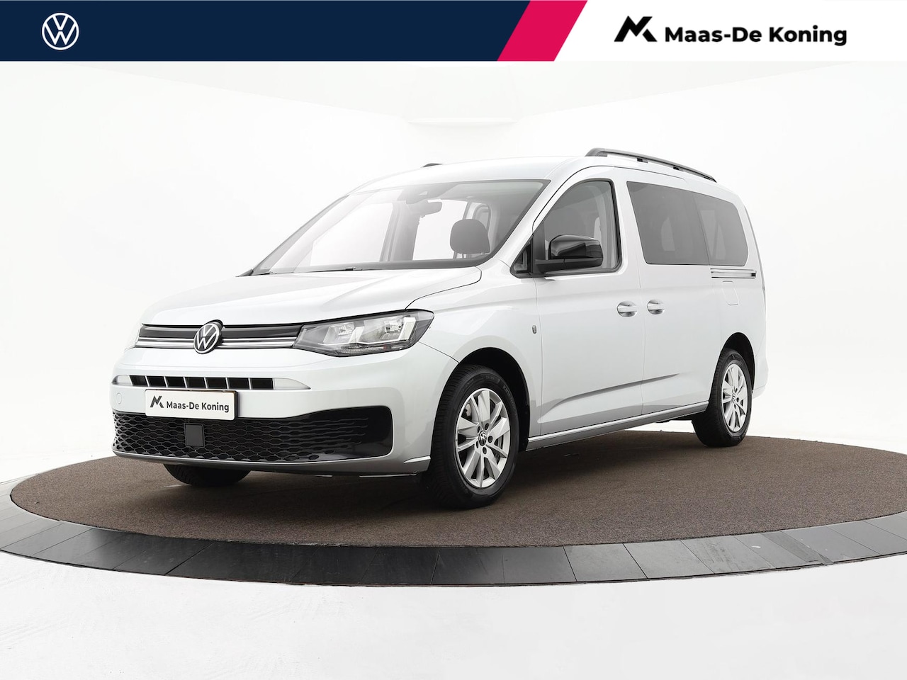 Volkswagen Caddy Maxi - 1.5 TSI 7p · Navigatie · P-Sensoren · 7. Persoons · Stoelverwarming · Trekhaak · Cruise Co - AutoWereld.nl
