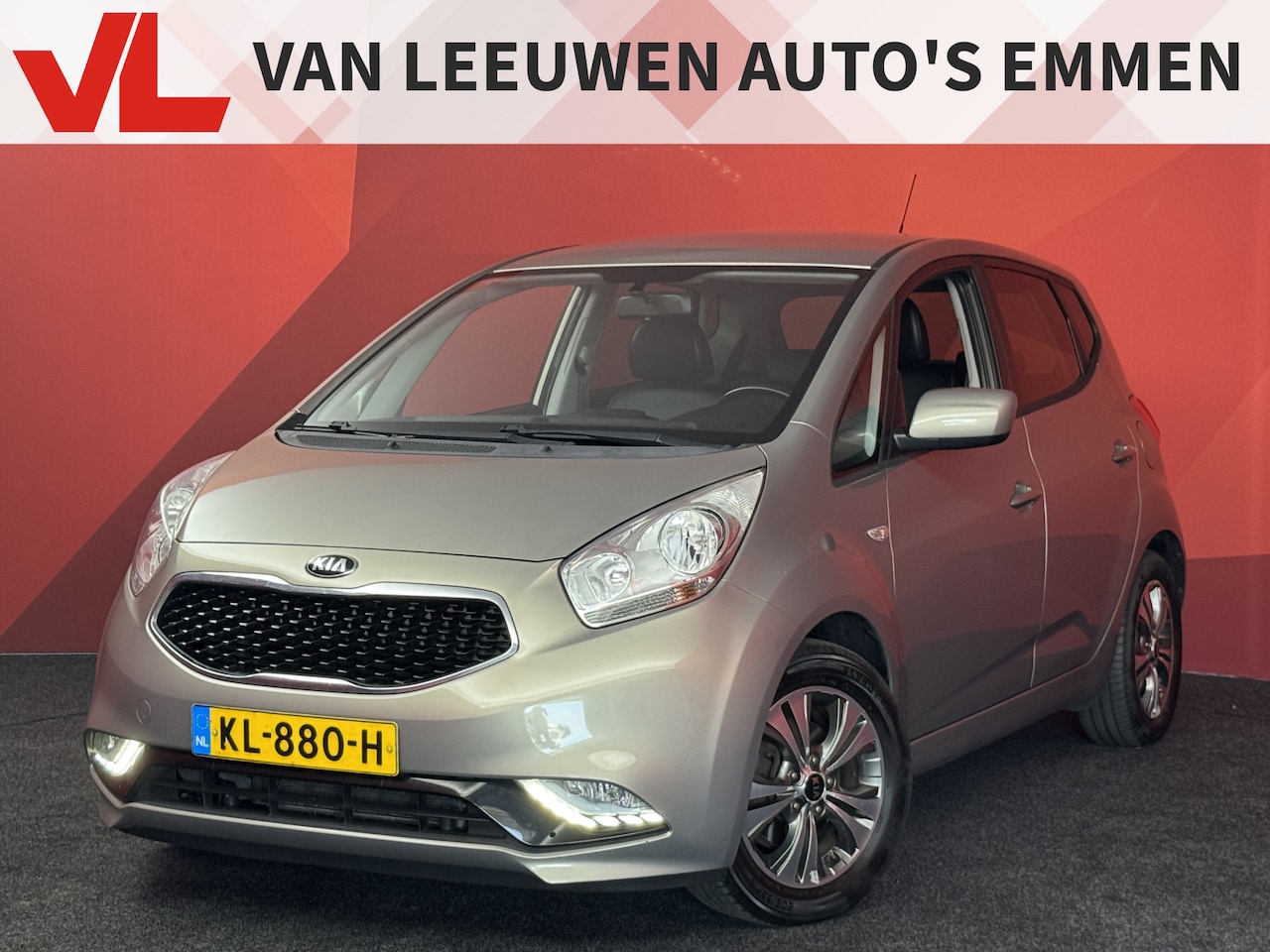Kia Venga - 1.4 CVVT DynamicPLusLine | Airco | Navigatie! - AutoWereld.nl