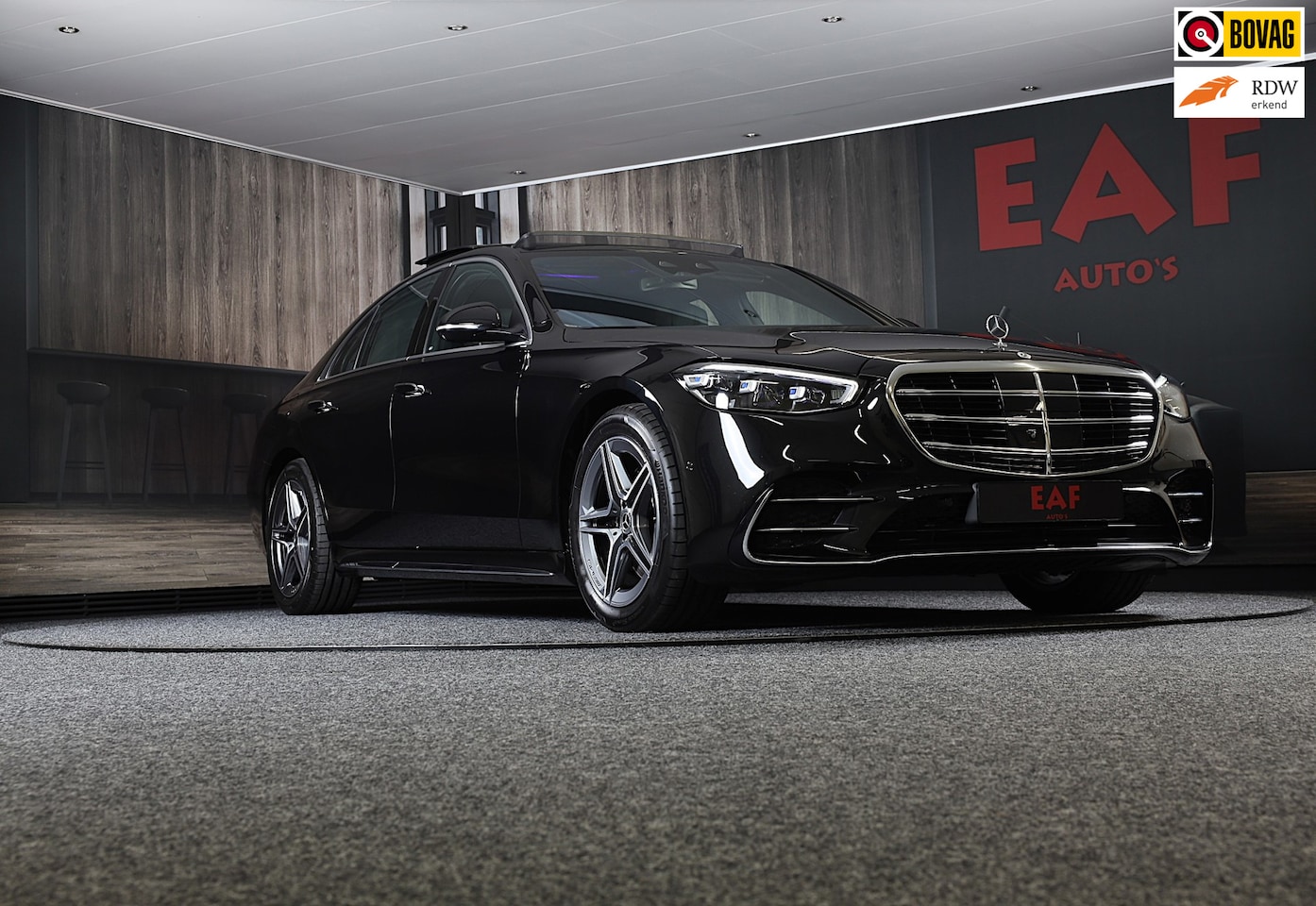 Mercedes-Benz S-klasse - 580 e 4MATIC AMG Line / Head Up / Chauffeurspakket / TV Schermen / 360 Camera / Burmester - AutoWereld.nl
