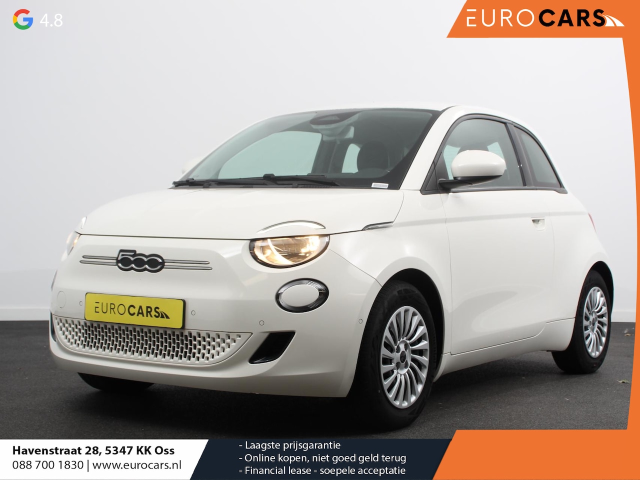 Fiat 500 - Urban 42 kWh Airco Climate control 360 Camera Stoelverwarming Keyless Wireless CarPlay Dod - AutoWereld.nl