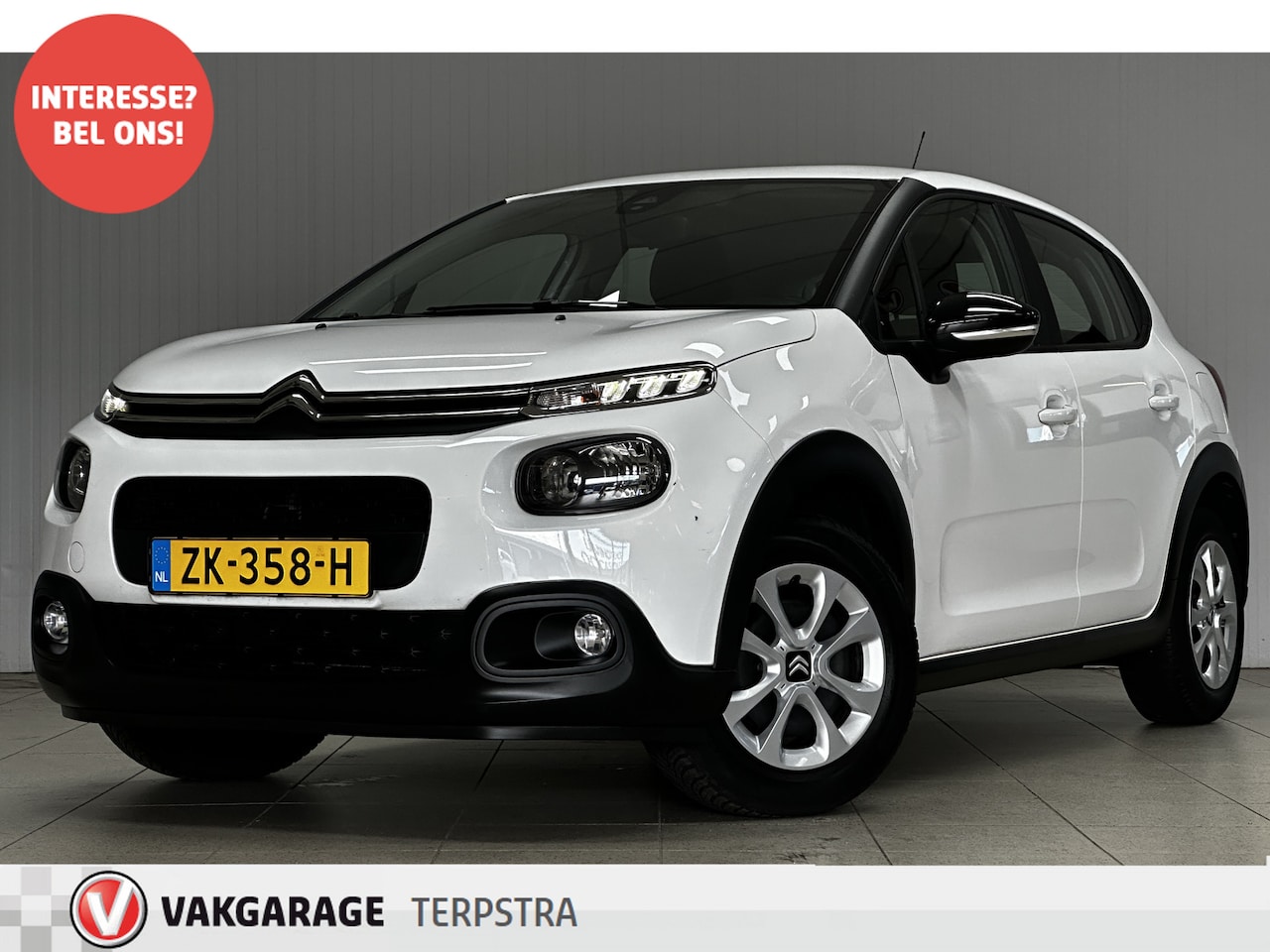 Citroën C3 - 1.2 PureTech S&S Feel/ D-Riem Verv. 70.000KM/ Airco/ Cruise/ Elek. pakket/ Isofix/ Bluetoo - AutoWereld.nl