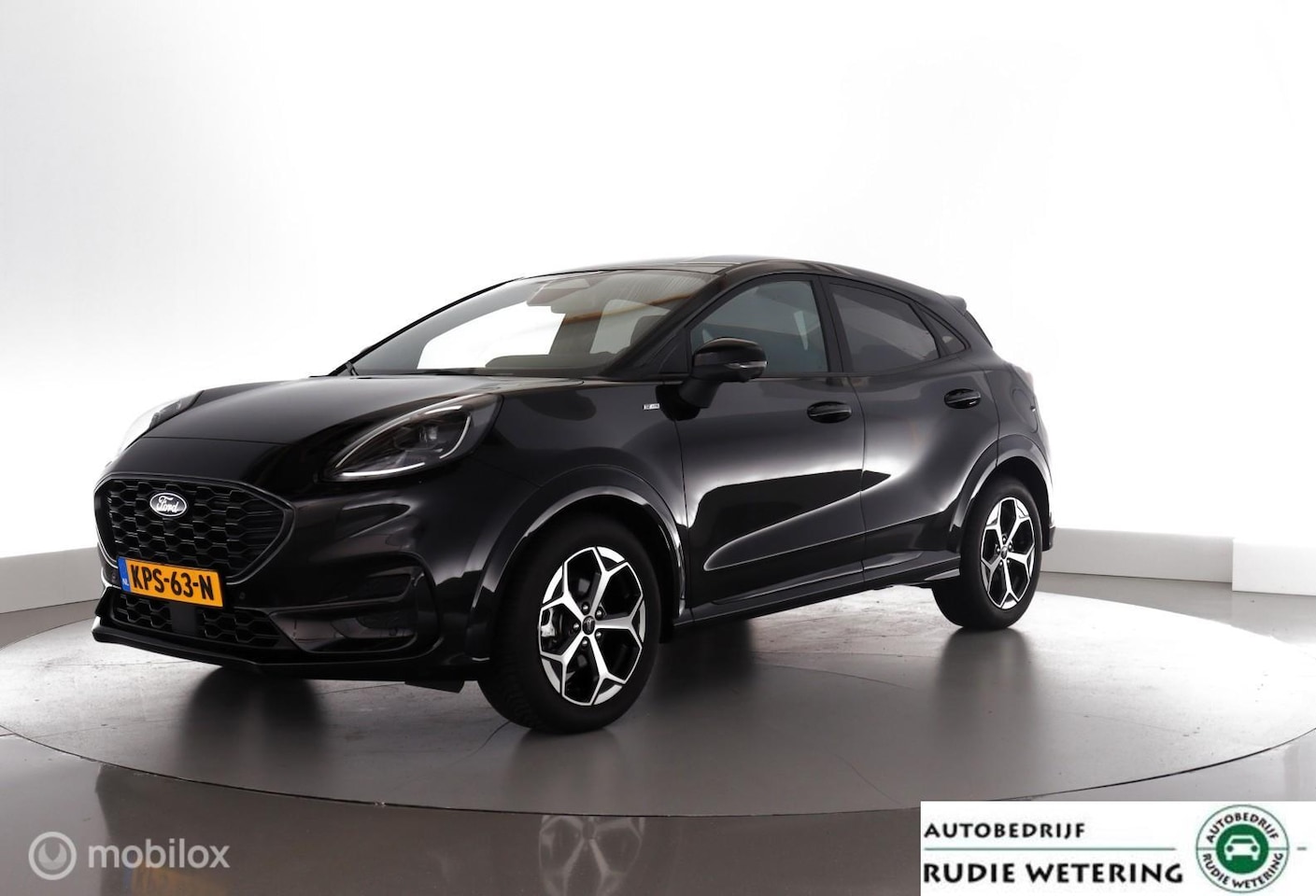 Ford Puma - 1.0 EcoB. 155pk Hybrid Automaat ST-Line led|leer|stoelverw.|ecc|acc|cam lmv17 - AutoWereld.nl