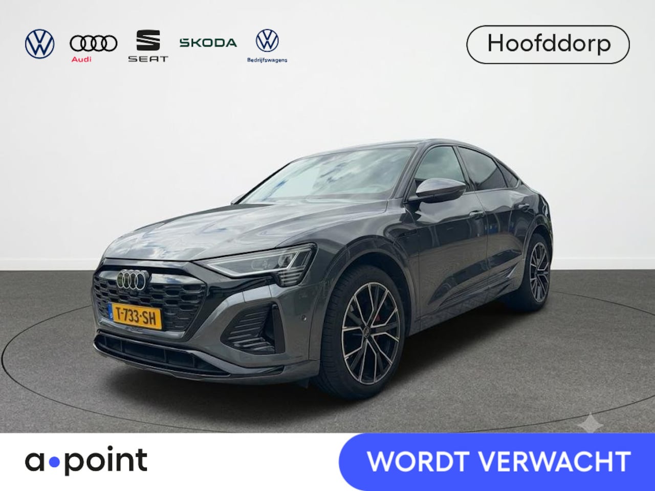 Audi Q8 Sportback e-tron - 50 quattro S Edition 95 kWh 340pk | Panoramadak | Lederen bekleding | Luchtvering |  Elekt - AutoWereld.nl