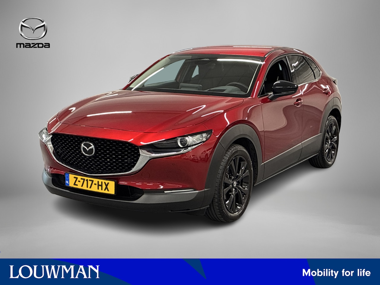 Mazda CX-30 - 2.0 e-SkyActiv-X M Hybrid Homura Automaat | Trekhaak afneembaar - AutoWereld.nl