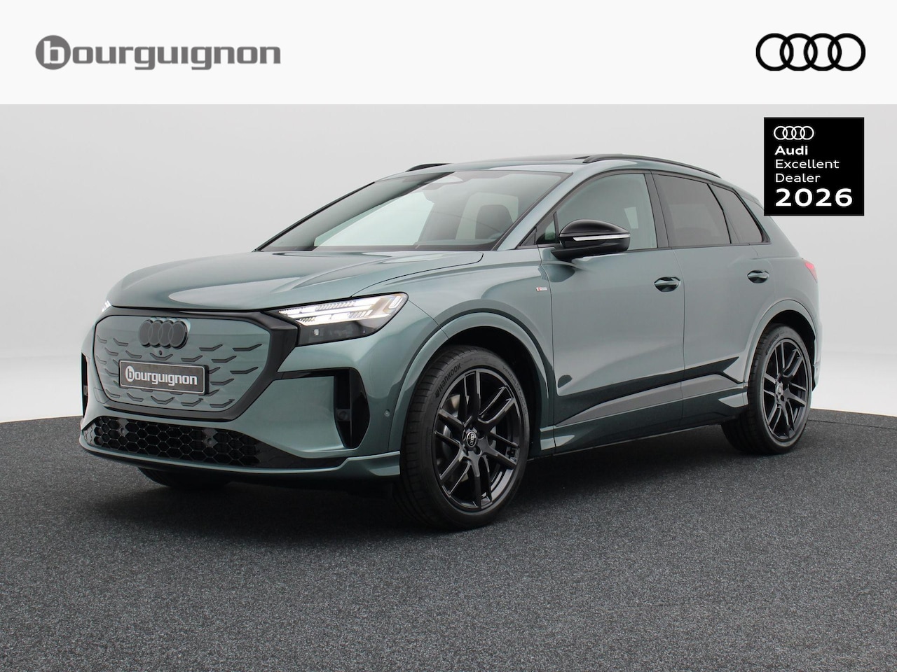 Audi Q4 e-tron - S edition quattro performance | 82 kWh | 21 inch | Pivacyglas | Zwart optiek | Head up dis - AutoWereld.nl