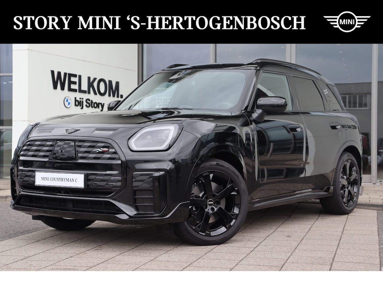 MINI Countryman - SE ALL4 / John Cooper Works / Pakket S / 19" JCW Runway Spoke black - AutoWereld.nl