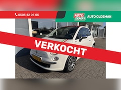 Fiat 500 C - 1.2 Lounge HALFLEDER, LICHTMETAAL, BLUETOOTH