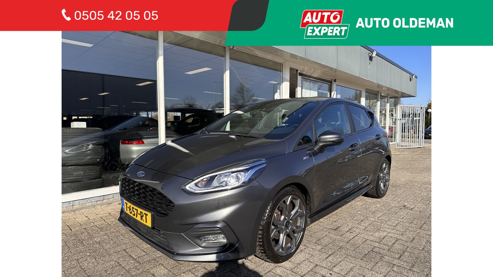 Ford Fiesta - 1.0 EcoBoost ST-Line CARPLAY,CLIMA,LICHTMETAAL - AutoWereld.nl