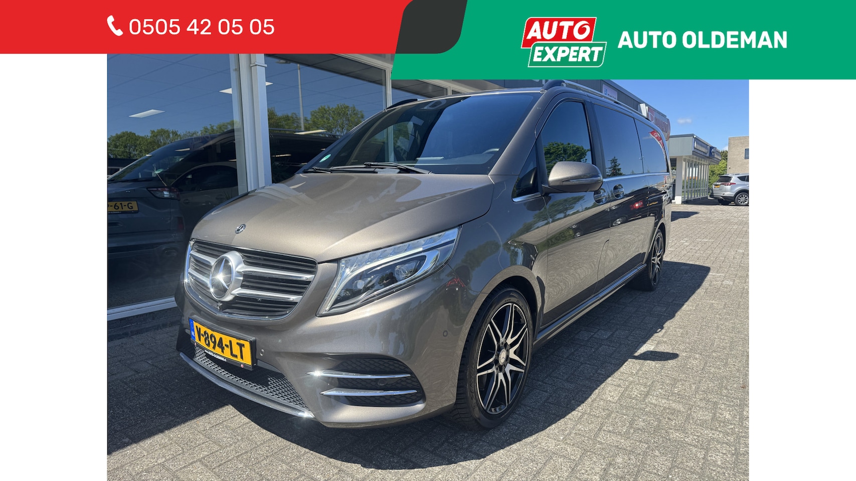 Mercedes-Benz V-klasse - 220d Extra Lang DC Avantgarde 360Camera, groot scherm navi, elektrische schuifdeuren - AutoWereld.nl