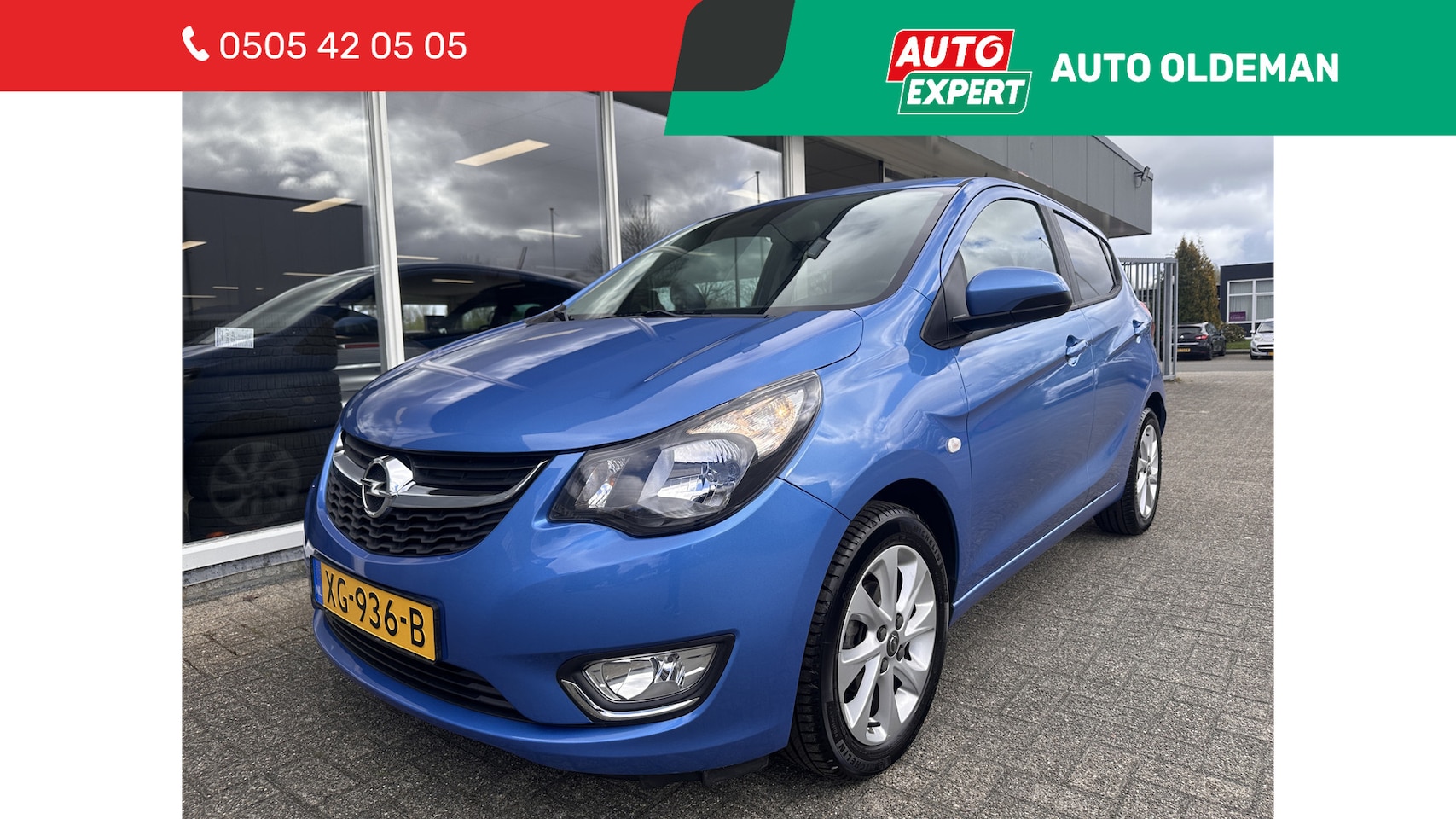 Opel Karl - 1.0 ecoFLEX Innovation LEDER,CARPLAY,CLIMA,LICHTMETAAL - AutoWereld.nl