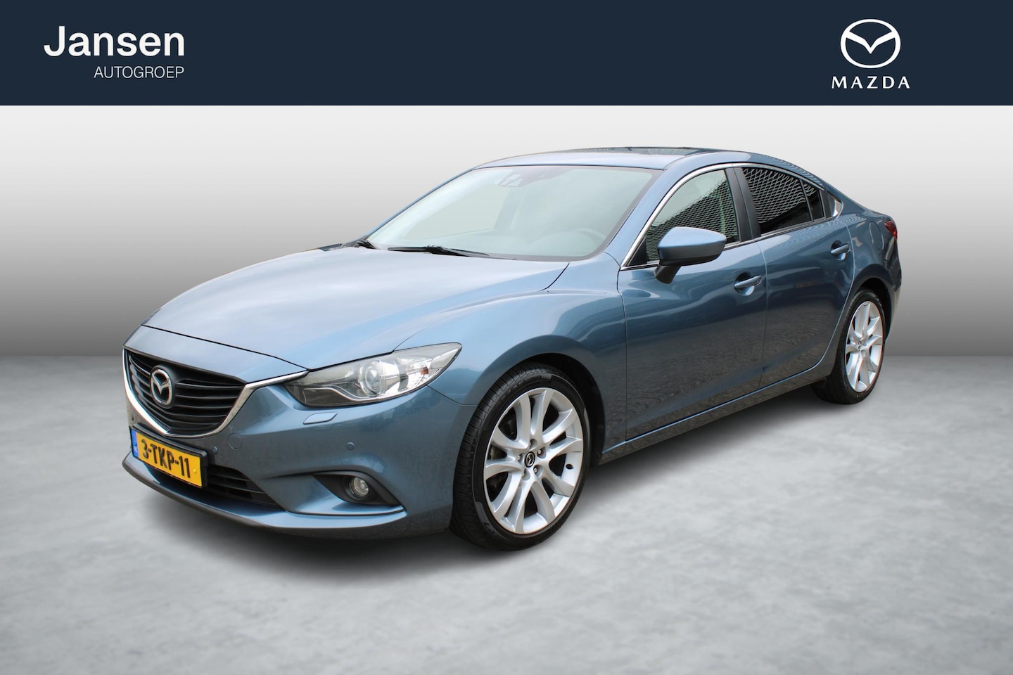 Mazda 6 - Sedan 2.0 HP GT-M , Trekhaak, Leder, Bose, Clima, Cruise, Camera, PDC, LMV 19 Inch, RVM, L - AutoWereld.nl