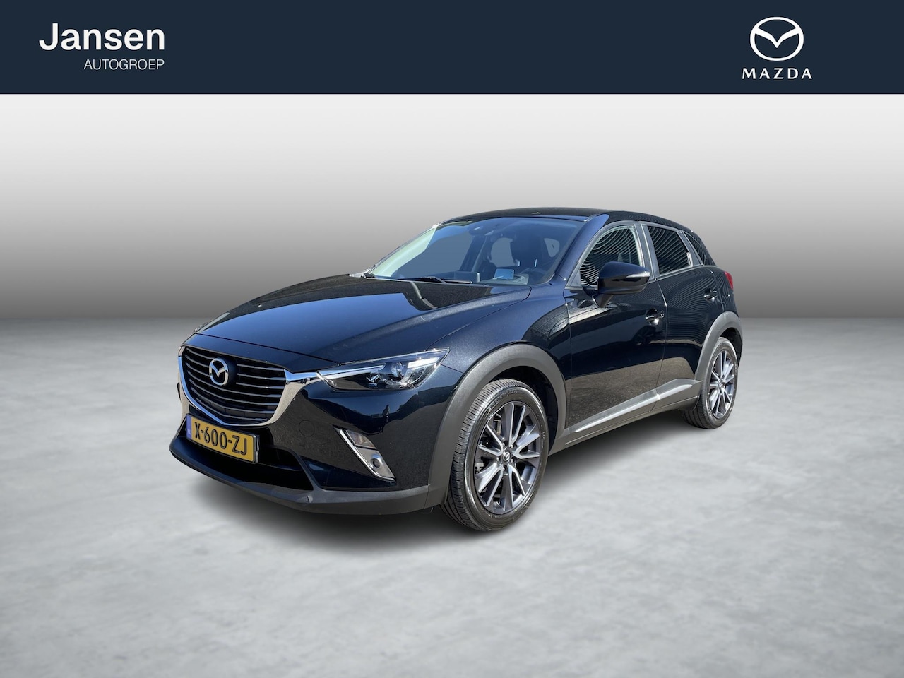 Mazda CX-3 - 2.0 SkyActiv-G 120 TS+ 2.0 SkyActiv-G 120 TS+ , Automaat, Trekhaak, Half Leder, Camera, Cruise, Clima, Navi, Stoe - AutoWereld.nl
