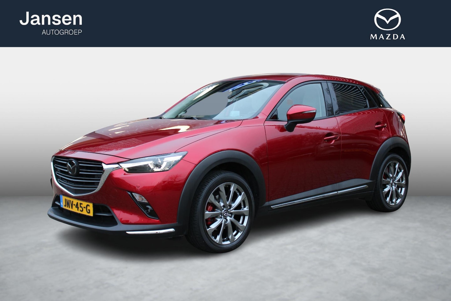Mazda CX-3 - 2.0 SkyActiv-G 150 GT-M 4WD 2.0 SkyActiv-G 150 GT-M 4WD , Automaat, Wit Leder, Adap.Cruise, Bose, HUD, Clima, Camera, - AutoWereld.nl