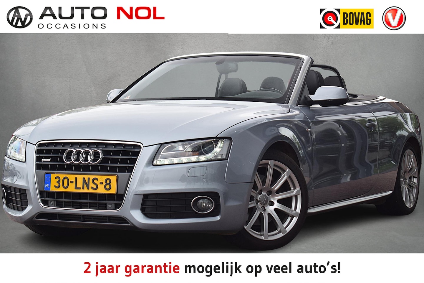 Audi A5 Cabriolet - 2.0 TFSI quattro S-edition | S-Line | B&O | Half Leer | Stoelverwarming - AutoWereld.nl
