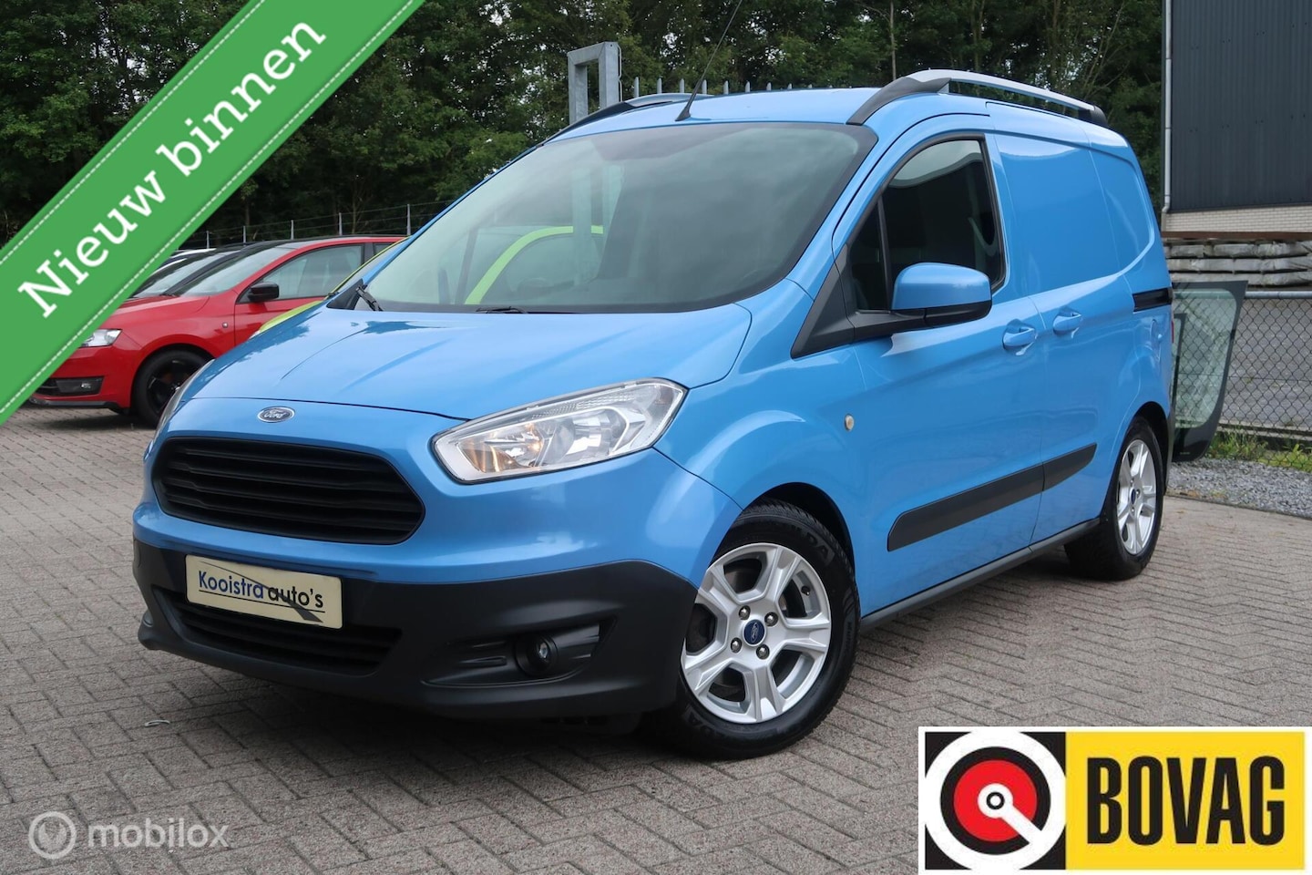 Ford Transit Courier - BENZINE, MARGE AUTO, BTW VRIJ 100 PK - AutoWereld.nl