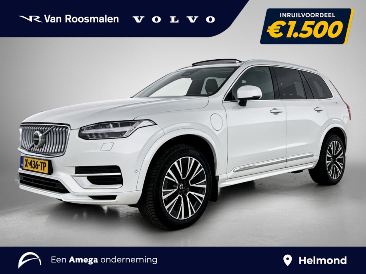 Volvo XC90 - 2.0 T8 AWD Ultimate Bright | Panorama dak | Leder | - AutoWereld.nl