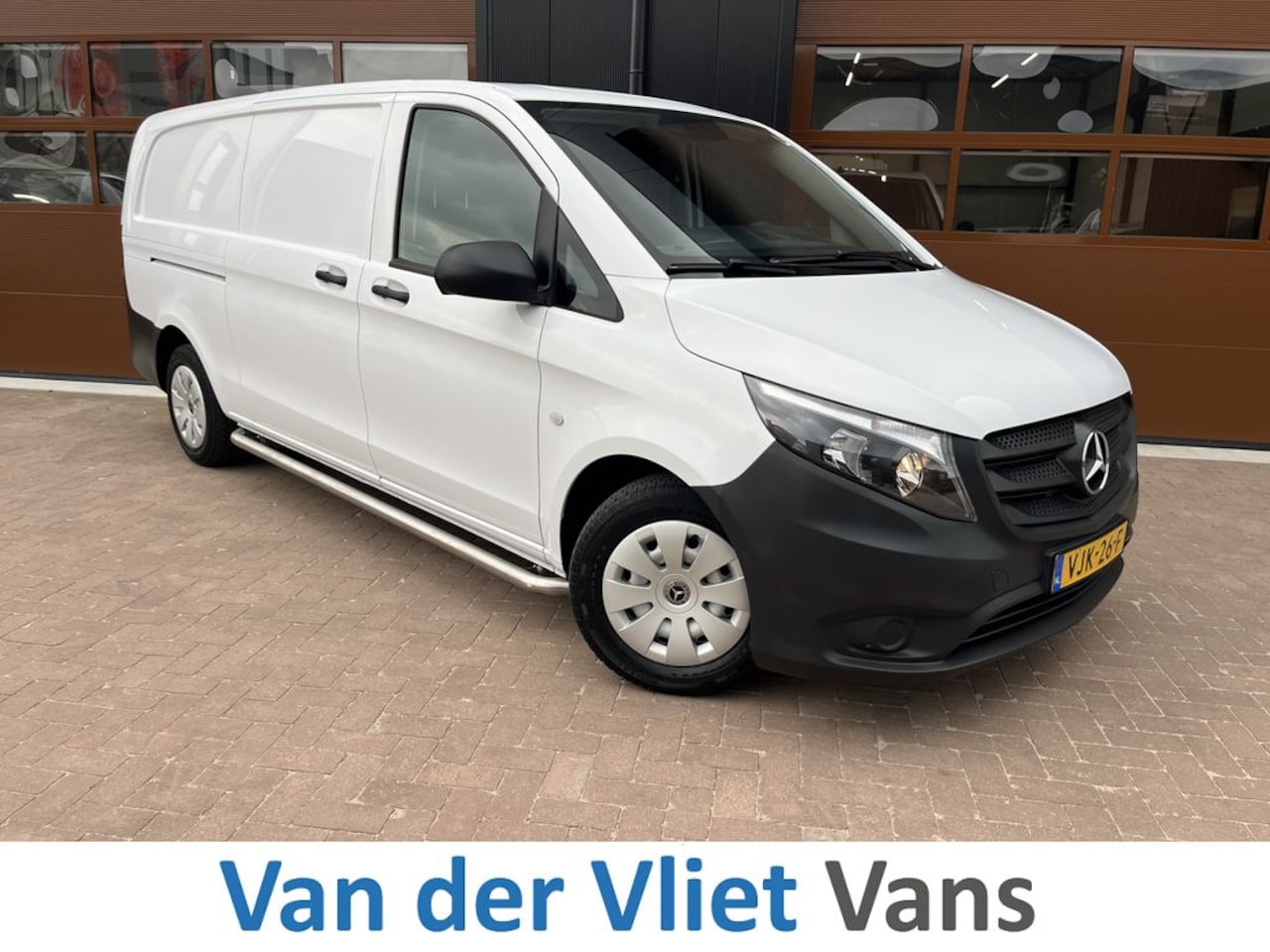 Mercedes-Benz Vito - 114 CDI E6 Extra Lang 3p Lease €338 p/m, Airco, Carplay, Camera, Volledig onderhoudshistor - AutoWereld.nl